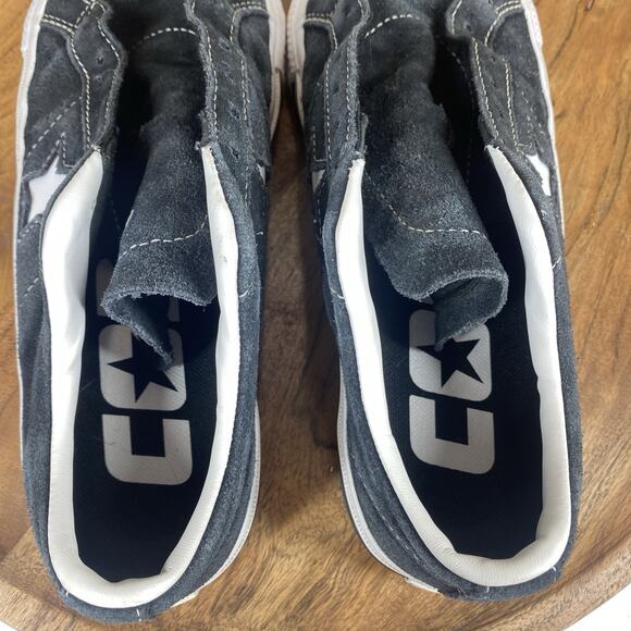 Converse CONS One Star Platform Womens Black White Size 8.5 Y2K Platform Shoes - Picture 7 of 10